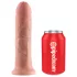 King Cock Strap-on 8 - strap-on dildo - naturaalne