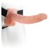 Fetish Strap-on 9 - kinnitatav dildo (naturaalne)