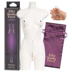   Fifty Shades Freed - nibude ja häbememokkade klambrid - metall