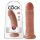 King Cock - dildo - 20 cm realistlik tume nahatoon