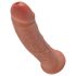 King Cock - dildo - 20 cm realistlik tume nahatoon