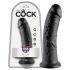 King Cock 8 dildol (20 cm) - musta