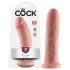 King Cock - realistlik dildo - 20 cm - naturaalne