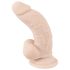 Naturelik iminapiga dildo - naturaalne, väike