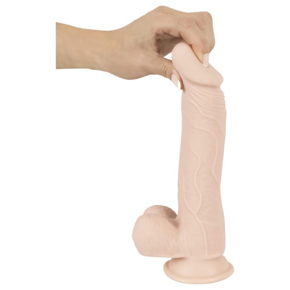 Nature Skin - realistlik dildo iminapaga - naturaalne keskmine