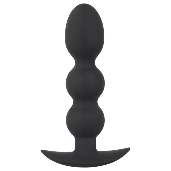 Black Velvets - anaalplugg kuuliga - 145g - must