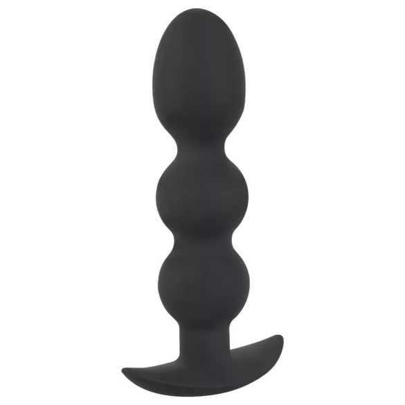 Black Velvets - anaalplugg kuuliga - 145g - must