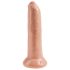 King Cock 9 - elutru dildol (23 cm) - loomulik