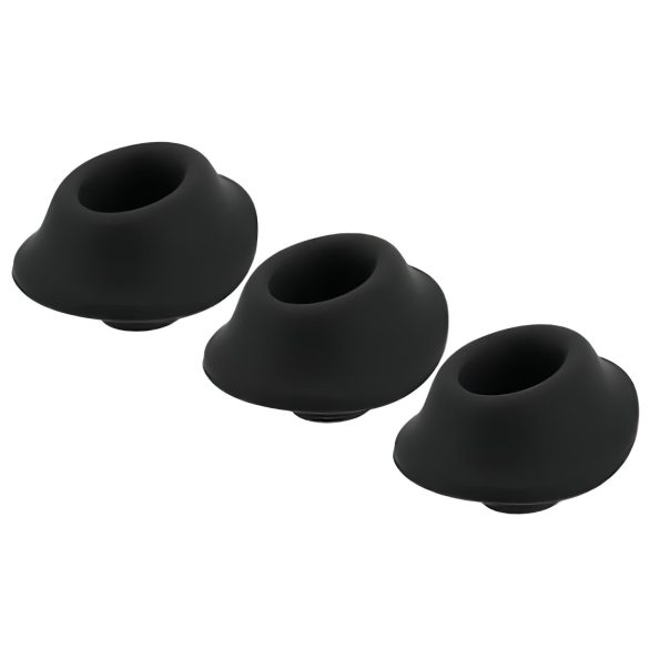 Womanizer Premium S - lisakolvikute komplekt - must (3 tk)