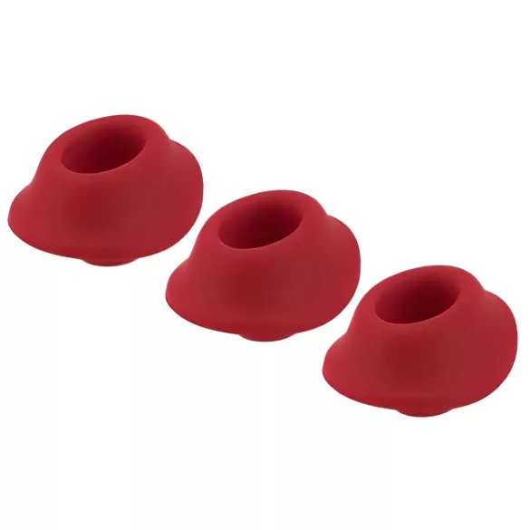 Womanizer Premium S - lisapumpa komplekt - punane (3 tk)