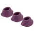 Womanizer Classic M - vahetatav imemispadi komplekt - lilla - 3 tk