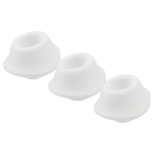 Womanizer Premium M - lisahüübe komplekt - valge (3 tk)