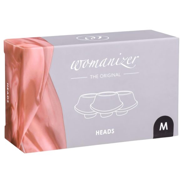Womanizer Premium M - varuotsikute komplekt - must - 3 tk