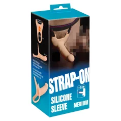 You2Toys - strap-on dildoga vööga - õõnes - naturaalne
