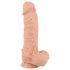 Realistixxx Hiiglaslik XXL - elutruu dildo (32 cm) - naturaalne