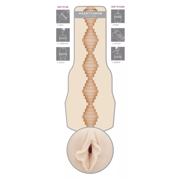Fleshlight Brandi Love Heartthrobe - kunstvagiina
