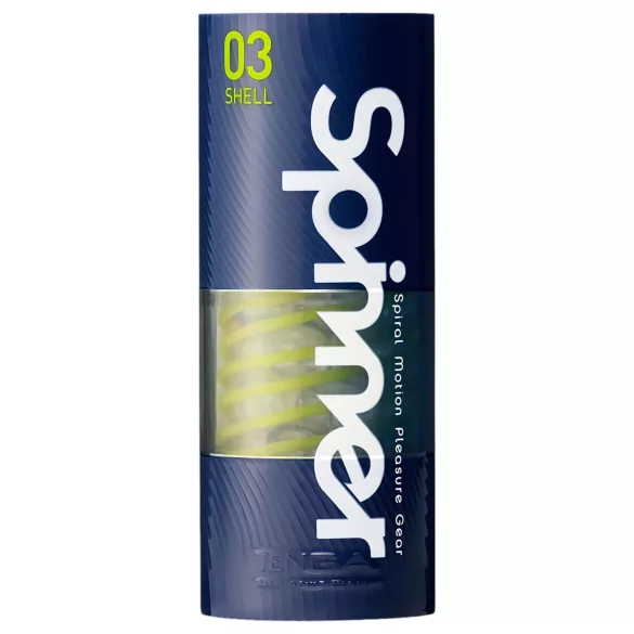 TENGA Spinner Schell - masturbaator - läbipaistev