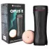 mystim Opus E Anus - anaalse elektro masturbator - silikoon, must/naturaalne