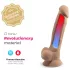 Silexd 7 - dildo iminapaga - 17,5 cm naturaalne