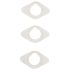 Fröhle - peeniserõngaste komplekt - meditsiiniline silikoon - 3 tk (2,1 cm)