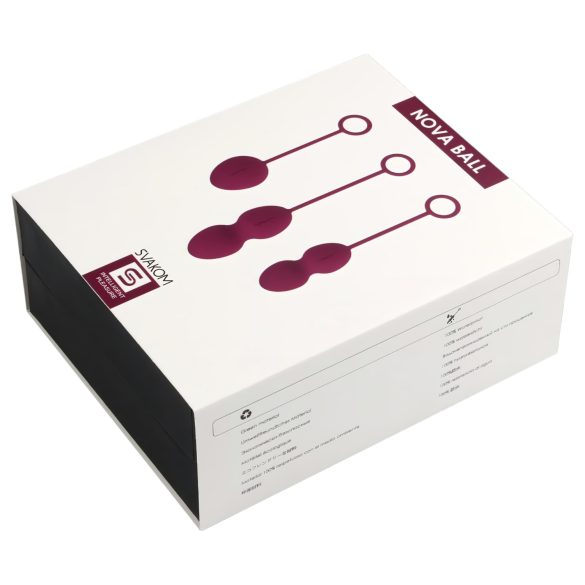 Svakom Nova - geishakuulide komplekt 3-osaline - lilla