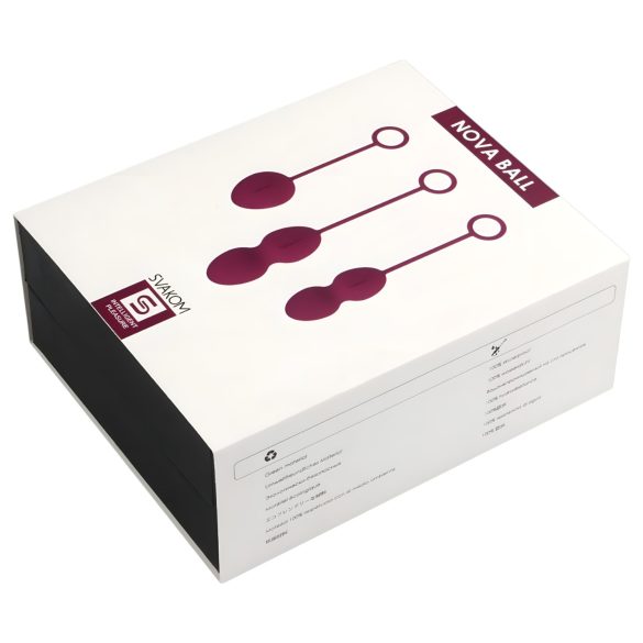 Svakom Nova - geishakuulide komplekt 3-osaline - lilla