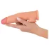 Realistixxx - peenisehülss rõngaga - 19cm naturaalne