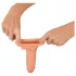 Realistixxx - peenisehülss rõngaga - 19cm naturaalne