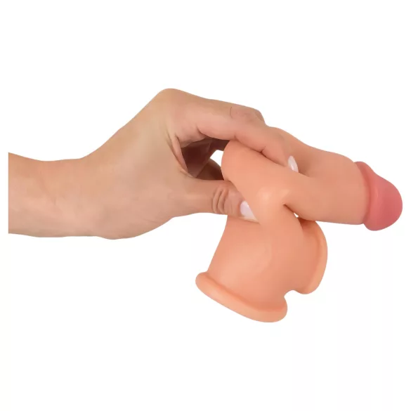 Realistixxx - peenisehülss rõngaga - 19cm naturaalne