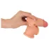 Realistixxx - peenisehülss rõngaga - 19cm naturaalne