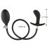 You2Toys - pumbatav, anaalne laienduskork (must)