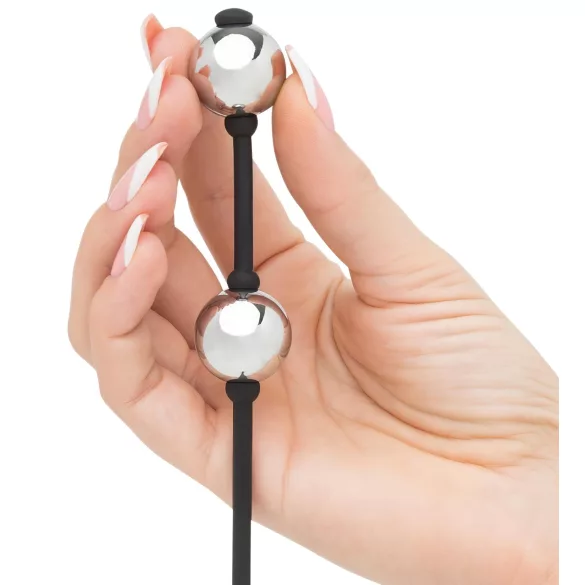 Fifty Shades of Grey - tupekuulid - mini - metall - hõbedane