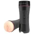 mystim OPUS Mica - realistlik masturbaator tupe avaga - naturaalne/must