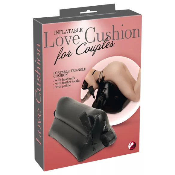 You2Toys - täispuhutav seksipadi komplekt - must