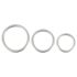You2Toys Metallic - silikoonist peeniserõngaste komplekt 3 tk