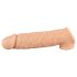 Realistixxx - peenisehülss õrrõngaga - 16cm (naturaalne)