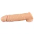 Realistixxx - peenisehülss munandiringiga - 16 cm naturaalne