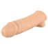Realistixxx - peenisehülss õrrõngaga - 16cm (naturaalne)