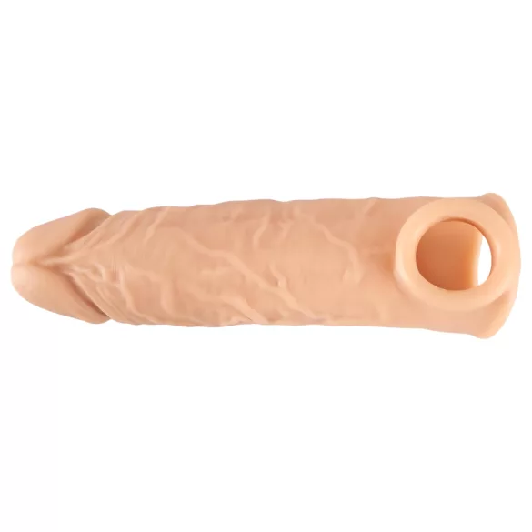 Realistixxx - peenisehülss munandiringiga - 16 cm naturaalne