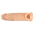 Realistixxx - peenisehülss munandiringiga - 16 cm naturaalne