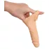 Realistixxx - peenisehülss munandiringiga - 16 cm naturaalne
