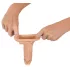 Realistixxx - peenisehülss munandiringiga - 16 cm naturaalne