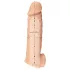 Realistixxx - peenisehülss munandiringiga - 16 cm naturaalne