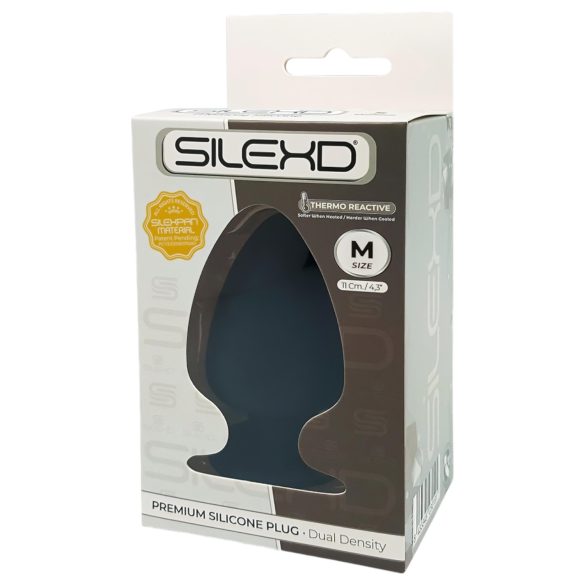 Silexd M - vormitav anaaltapp - 11cm (must)