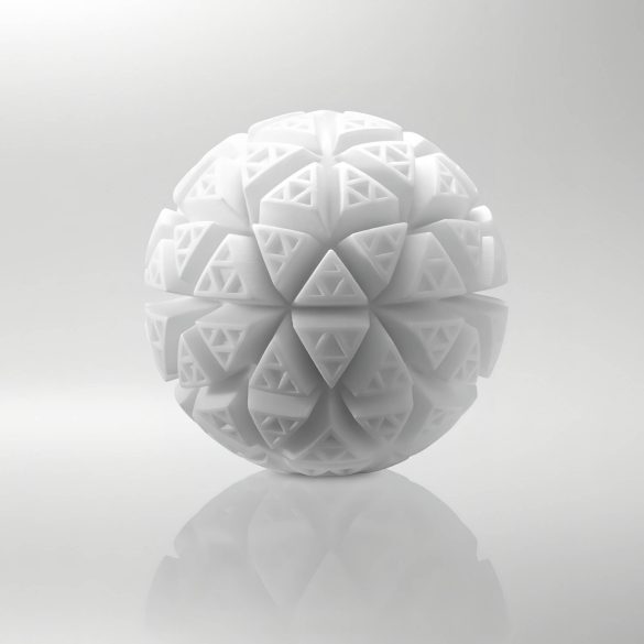 TENGA GEO - meeste masturbaator - laineline tekstuur - Glacier