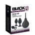 Black Velvet - anaaltapi komplekt (4 osaline) - must