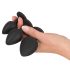 Black Velvet - anaaltapi komplekt (4 osaline) - must