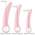 SMILE - Vaginaaltreenerid - dildo komplekt - roosa (3-osaline)