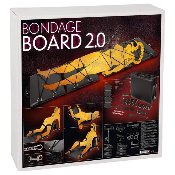 You2Toys Bondage Board 2.0 - kaasaskantav sidumismängude voodi komplekt
