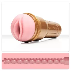   Fleshlight GO - kompakt masturbaator vagina - stamina treening - roosa